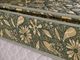 Compressed Package Pillow Top and Memory Foam Mattress Topper With Flower Pattern