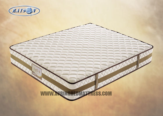 Anti - Dust Mite Knitted Fabric Firm Tight Top Mattress With Pocket Spring