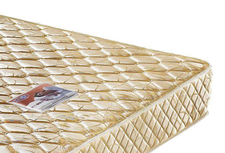 Cozy  Polyester Tricot Fabric Compressed Continuous Coil Mattress With Memory Foam