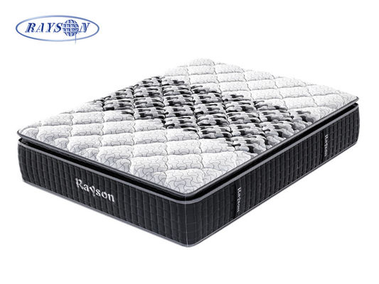 14 Inch Pillow Top Queen Size Pocket Spring Mattress For Hotel