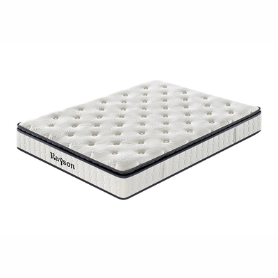 Cheap bonnell spring bed mattress pillow top knitted fabric wholesale in China