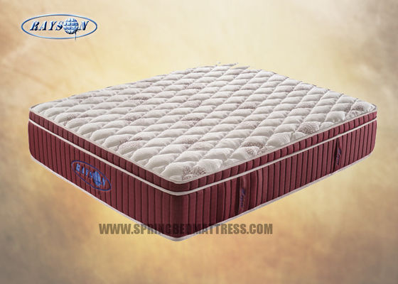 Customize Sleep Well Pocket Coil Zoned Mattress / Gel Memory Doam Mattress