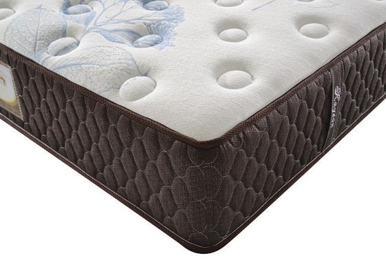 Anti - Bacterial 3 Zoned Mattress , Memory Foam Pocket Spring Mattress