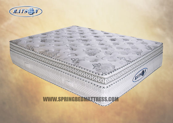 Luxurious Vacuum Double Layer Memory Foam Pocket Spring Mattress Euro Top