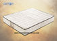 White Color Tight Top Mattress , Roll Up Vacuum Compressed Memory Foam Mattress