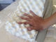 Durable Premium Natural Latex Foam Pillow For Adults / Latex Travel Pillow