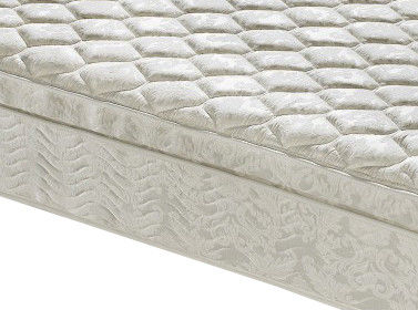 Anti - Dust Hotel Style Mattress Topper With Two Layers Bonnell Spring