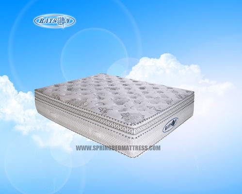 Fashionable Luxurious Pillow Top Double Sided Mattress In Queen Size for Home / Hotel