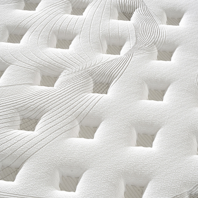 Euro Top Latex Foam 7 Zones Rolled Pocket Spring Mattress King Size
