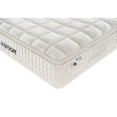 6 Star Hotel Plush Queen King Size Pocket Spring Mattress Gel Memory Latex Zoned Pocket Spring Coil Mattress