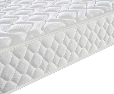 3-Star Hotel Grade Pocket Spring Mattress – White Top Fabric, Anti-Disturbance, Ergonomic Support, Customizable for Bulk Hotel Projects