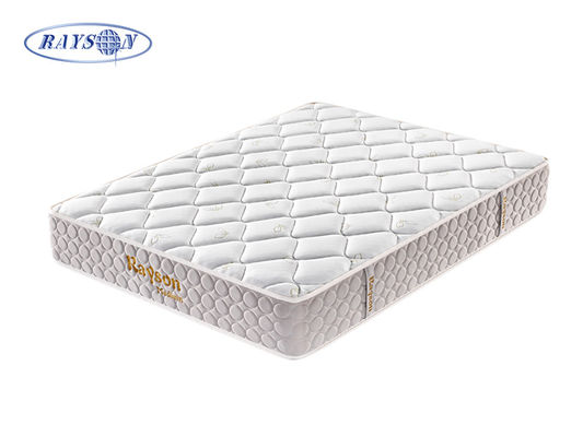 10 Inch Tight Top Latex Foam Pocket Spring Mattress For Apartment