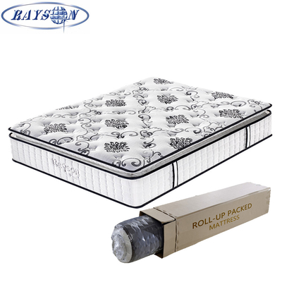 Vacuum Roll Up Pocket Spring Mattress Home Hotel Furniture