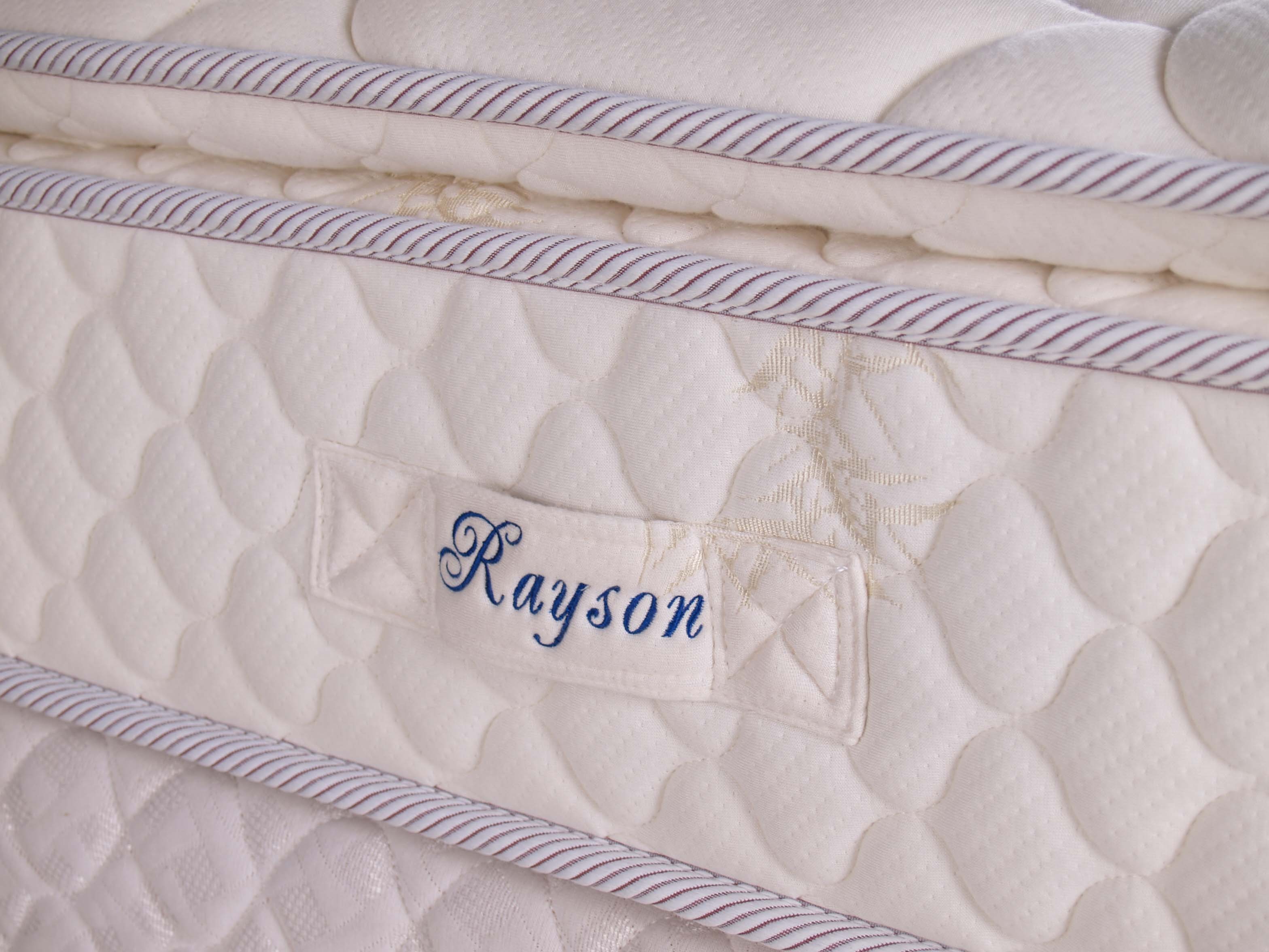 Antibacterial Latex Bonnell Pillow Top Mattress Topper , Coil Mattress