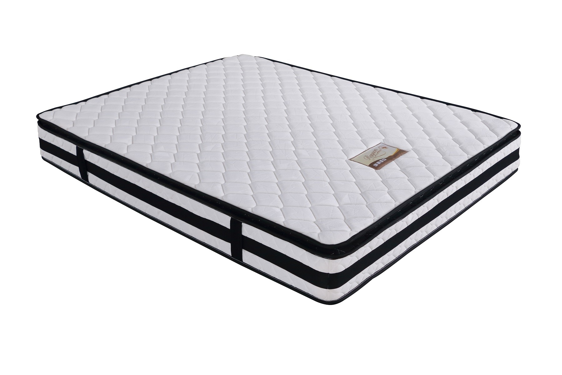 Orthopedic Bonnell Spring Knitted Fabric King Size Pillow Top Mattress